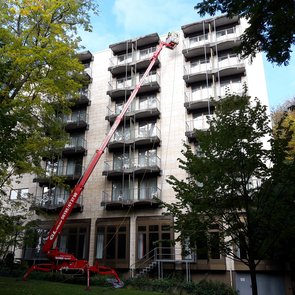 Steinfassadenreinigung 