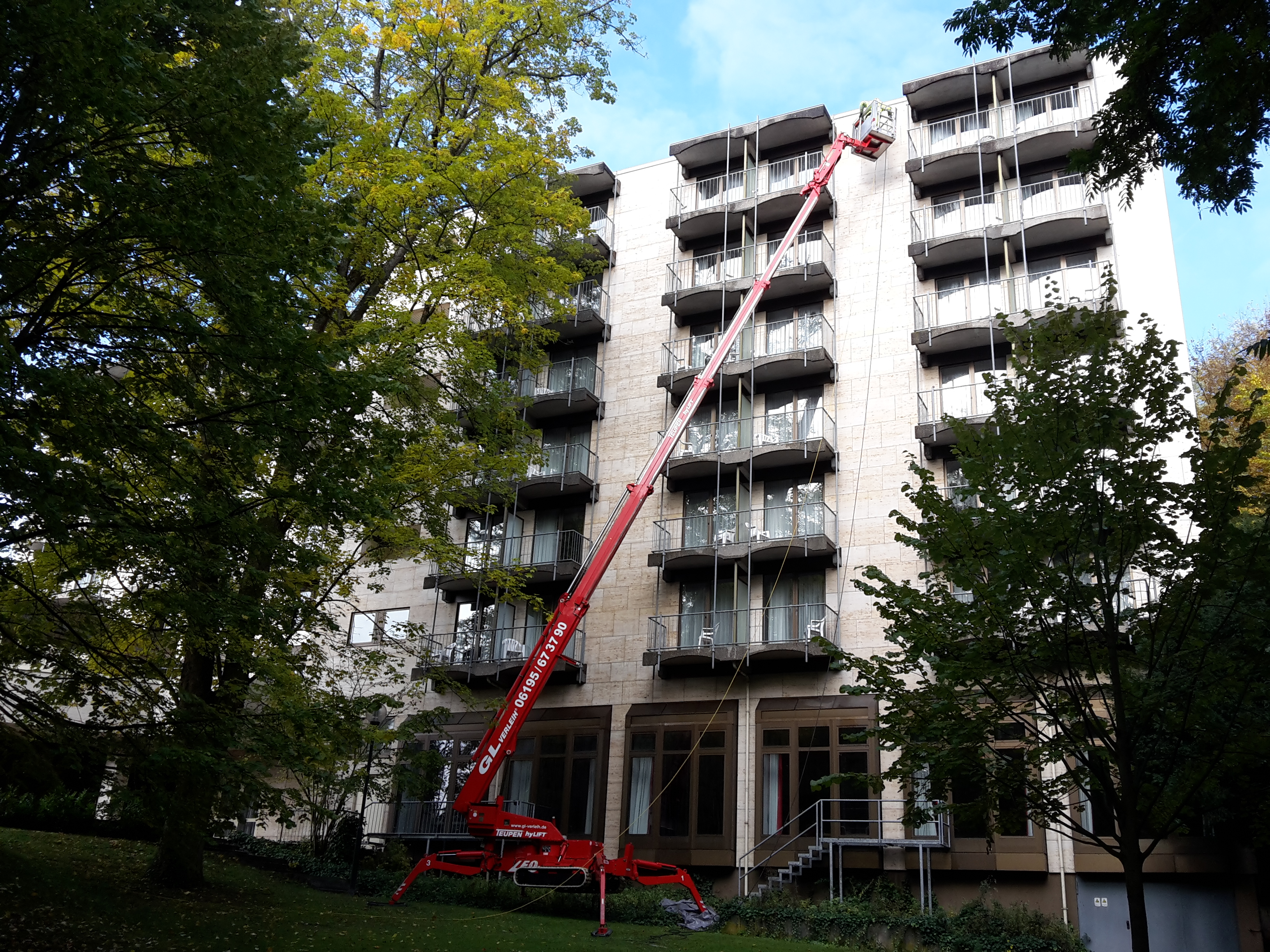 Steinfassadenreinigung 
